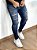 Calça Jeans Super Skinny Escura Destroyed Dirty - Creed*+ - Imagem 3