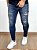 Calça Jeans Super Skinny Escura Destroyed Dirty - Creed*+ - Imagem 2