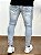 Calça Jeans Super Skinny Clara Mega Tear - Creed *+ - Imagem 4