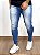 Calça Jeans Super Skinny Média Rasgo No Joelho VIP - Creed+ - Imagem 3