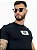 Camiseta Longline Preta Canelada Rebite - YED - Imagem 4