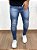 Calça Jeans Masculina Super Skinny Escura Premium Sem Rasgo - Sailor* - Imagem 1