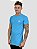 Camiseta Longline Azul Brasão Classic - Fb Clothing % - Imagem 2