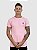 Camiseta Longline Rosa Claro Brasão Classic - Fb Clothing % - Imagem 2