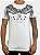 Camiseta Longline Branca Águia - Fb Clothing % - Imagem 1