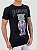 Camiseta Longline Preta Skull Shorts - Fb Clothing # - Imagem 1
