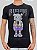 Camiseta Longline Preta Skull Shorts - Fb Clothing # - Imagem 6