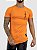 Camiseta Longline Masculina Laranja Skull Mexican Kreta [ - Imagem 2