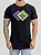 Camiseta Longline Masculina Preta Inicial Colors Kreta [ - Imagem 1