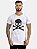 Camiseta Longline Branca Masculina Skull Pirate Kreta [ - Imagem 3