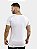 Camiseta Longline Masculina Branca Skull Fix Pedraria Kreta [ - Imagem 4