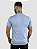 Camiseta Masculina Azul Claro Estampa Degradê * - Imagem 3