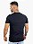 Camiseta Masculina Longline Preta Caveira Roxa Pedraria* - Imagem 4