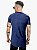 Camiseta Masculina Longline Veludo Azul Marinho Name Totanka* - Imagem 4