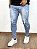 Calça Jeans Masculina Super Skinny Clara Destroyed V2* - Imagem 2