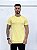Camiseta Longline Masculina Amarela Basica Logo Emborrachado* - Imagem 2