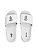 Chinelo Slide Masculino Branco Logo Metal Haterz - Imagem 2