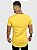 Camiseta Longline Masculina Amarela Box Logo Bordado [ - Imagem 3