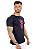 Camiseta Longline Masculina Preta Lion Glow [ - Imagem 3