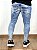 Calça Jeans Masculina Super Skinny Clara Manchas E Forro* - Imagem 4