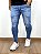 Calça Jeans Masculina Super Skinny  Clara Basica Sem Rasgo V3* - Imagem 3