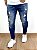 Calça Jeans Masculina Super Skinny Escura Destroyed Leve V2* - Imagem 3