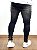 Calça Jeans Masculina Super Skinny Preta Lavada Destroyed V2* - Imagem 5