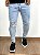 Calça Jeans Masculina Super Skinny Clara Rasgo em Um Joelho* - Imagem 1