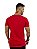 Camiseta Longline Masculina Vermelha Básica Premium # - Imagem 4