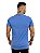 Camiseta Longline Masculina Azul Claro Básica Premium @ - Imagem 3