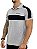 Camisa Polo Masculina Superior Cinza Escritas Industries Milano [ - Imagem 2