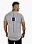 Camiseta Longline Masculina Superior Branco Escrita Milano [ - Imagem 5