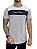 Camiseta Longline Masculina Superior Branco Escrita Milano [ - Imagem 1