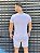 Conjunto Moletinho Longline Masculino Branco Com Respingo* - Imagem 4