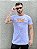 Camiseta Longline Masculina Branca Estampa Smiles # - Imagem 1