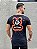 Camiseta Longline Masculina Preta Urso Central - Imagem 2