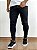 Calça Jeans Masculina Super Skinny Preta Lavada Sem Rasgo V2* - Imagem 3