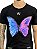 Camiseta Masculina Preta Butterfly Black* - Imagem 1