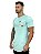 Camiseta Longline Masculina Verde Claro Logo Manufacture* # - Imagem 2