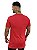 Camiseta Longline Masculina Vermelha Escritas Strass* - Imagem 3