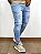 Calça Jeans Masculina Super Skinny Clara Com Recortes Leves* - Imagem 2