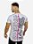 Camiseta Longline Masculina Branca Urso Lateral Baixo # - Imagem 2