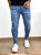 Calça Jeans Masculina Super Skinny Clara Puídos New - Imagem 3