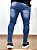 Calça Jeans Masculina Super Skinny Médio Puídos Leve 101 - Imagem 4