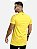 Camiseta Masculina Longline Amarela Plaqueta Ball Fint - Imagem 5