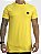 Camiseta Masculina Longline Amarela Plaqueta Ball Fint - Imagem 1