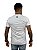 Camiseta Longline Masculina Branca Escritas Vinil - Imagem 6