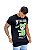 Camiseta Longline Masculina  Preta Money Bear Verde - Imagem 7