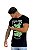 Camiseta Longline Masculina  Preta Money Bear Verde - Imagem 8