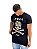 Camiseta Longline Masculina Preta Patchs Edição Limitada - Imagem 3
